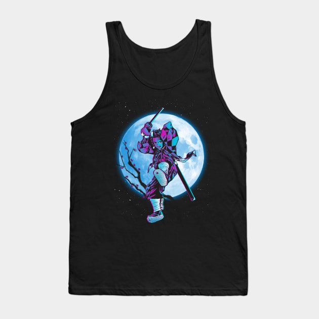 Tanjiro under the moon Tank Top by ddjvigo